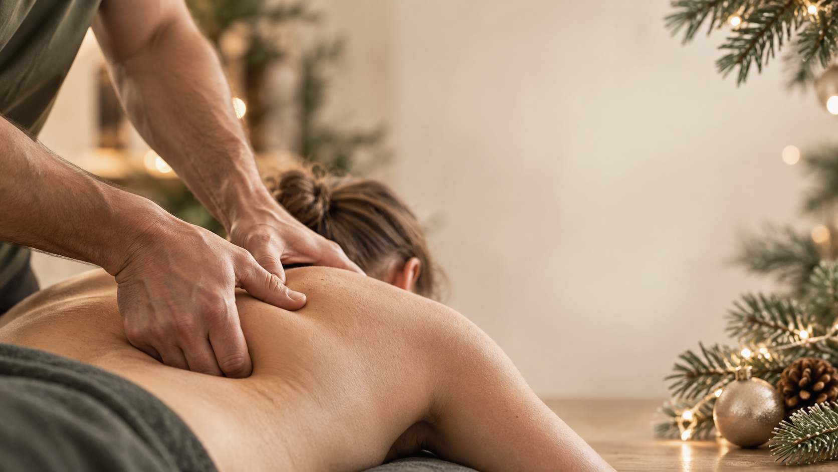 Weihnachtsgutscheine für Massage und Schmerztherapie bei Kunstgriff-Massagen
